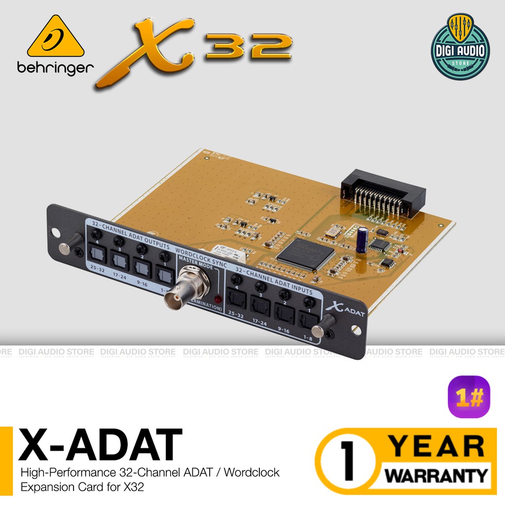 Jual Behringer XADAT 32 Channel ADAT Wordclock Card for Mixer Digital