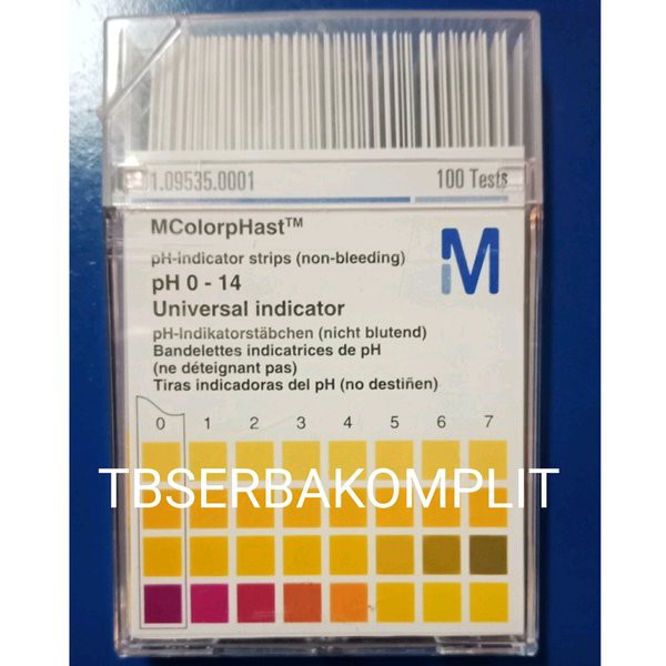 Jual Kertas pH MERCK MColorpHast MQuant pH Indicator Paper Strips Strip