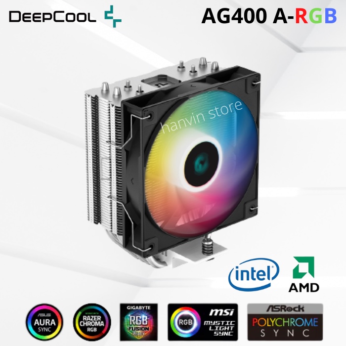 Jual Cpu Cooler LGA 1700 DEEPCOOL AG400 ARGB Shopee Indonesia