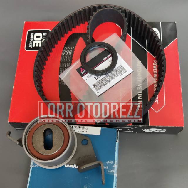 Jual Timingbelt set timing belt Mitsubishi Lancer CK4 Evo 4 5 6 sohc