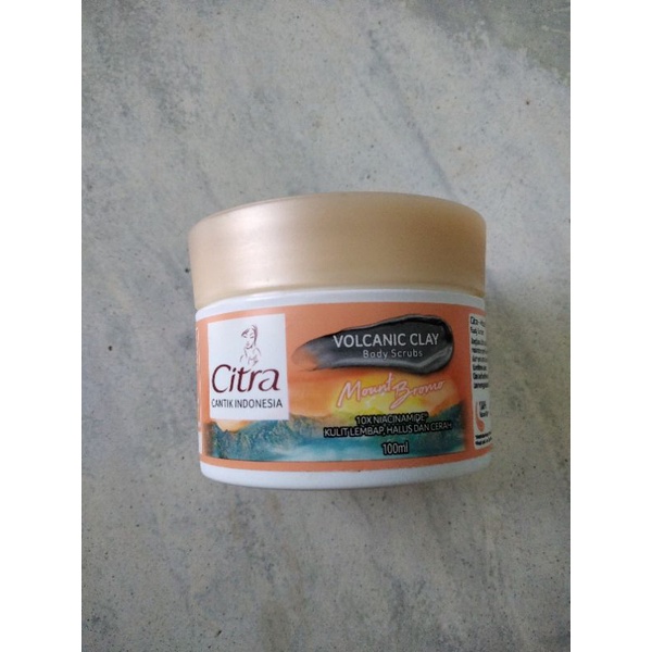 Jual Citra body scrub volcanic clay cantik indonesia 100ml Shopee