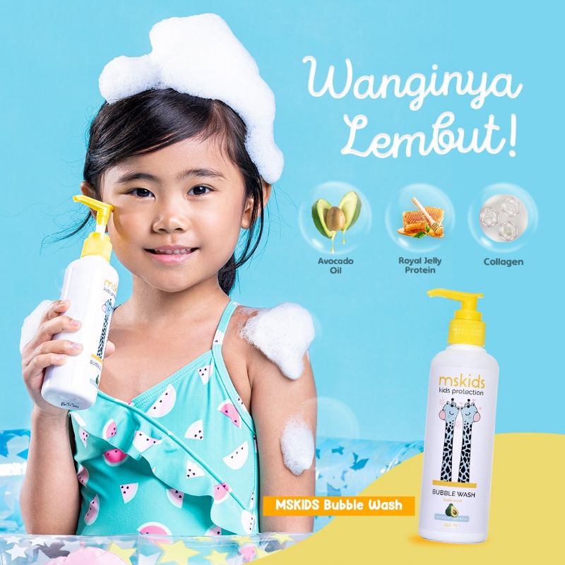 Jual Bubble Wash MS Glow Kids Shopee Indonesia