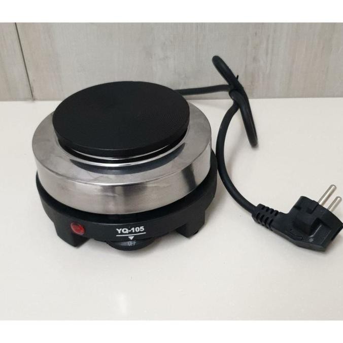 Jual Kompor Listrik Mini 500W Electric Cooking Plate Stove Moka Pot YQ
