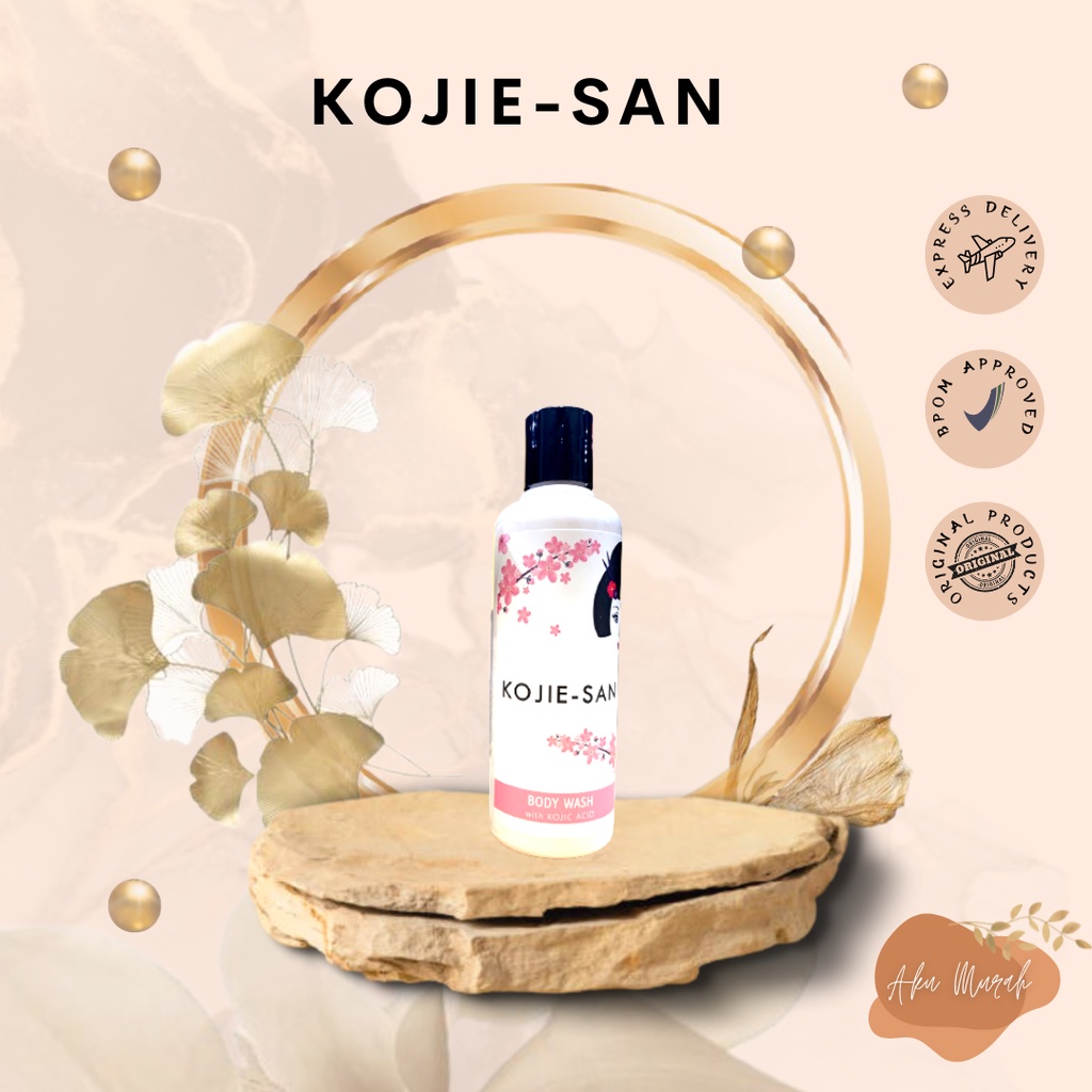 Jual AKU MURAH KOJIE SAN // Body Wash With Kojic Acid Shopee Indonesia