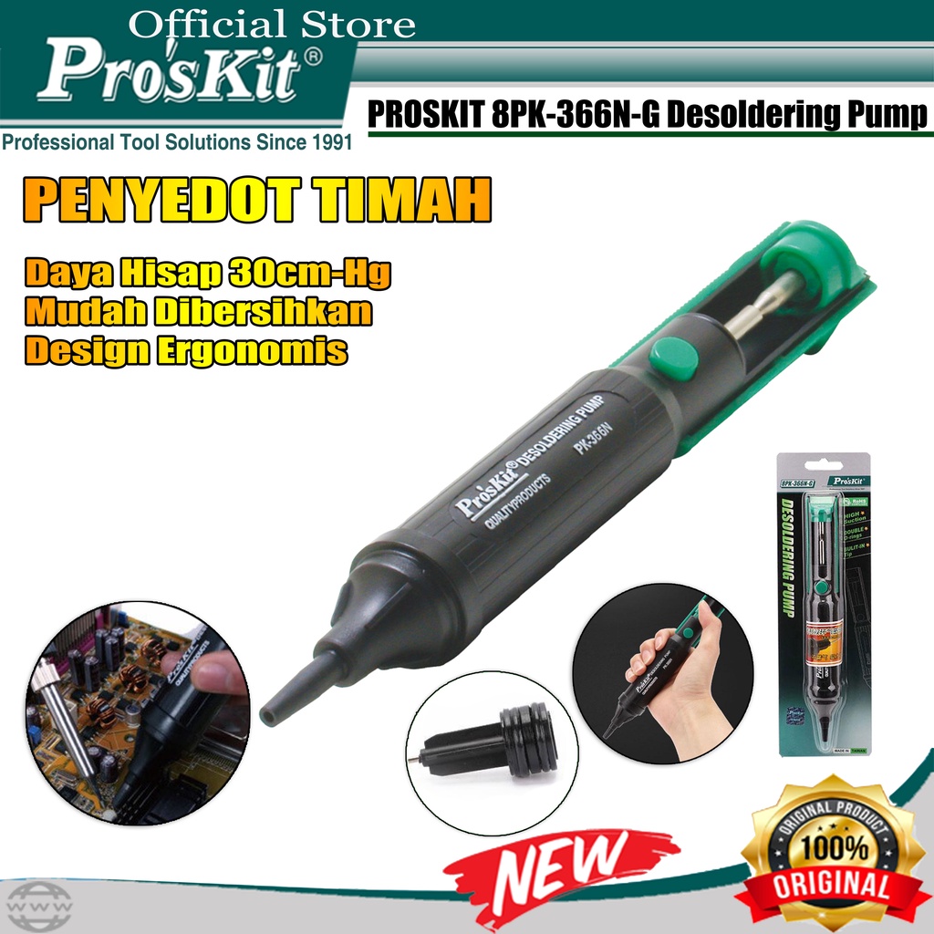 Jual Proskit 8Pk366NG Penyedot Timah Solder Desoldering Pump Pro