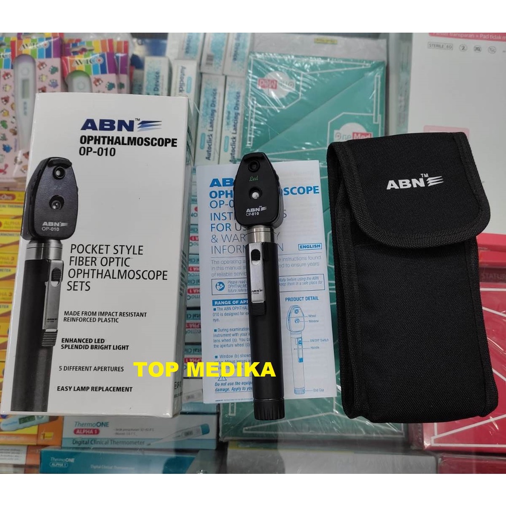 Jual Alat Periksa Retina Mata ABN / Ophthalmoscope ABN OP010 Shopee