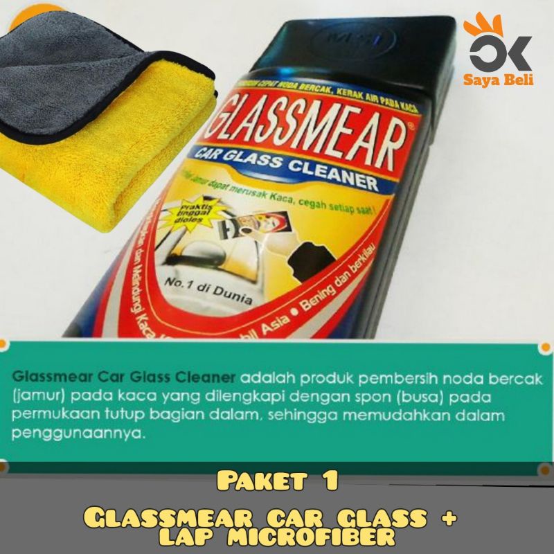 Jual GLASSMEAR CAR GLASS CLEANER/ GLASSMEAR BODY CLEANER/ GLASSMEAR
