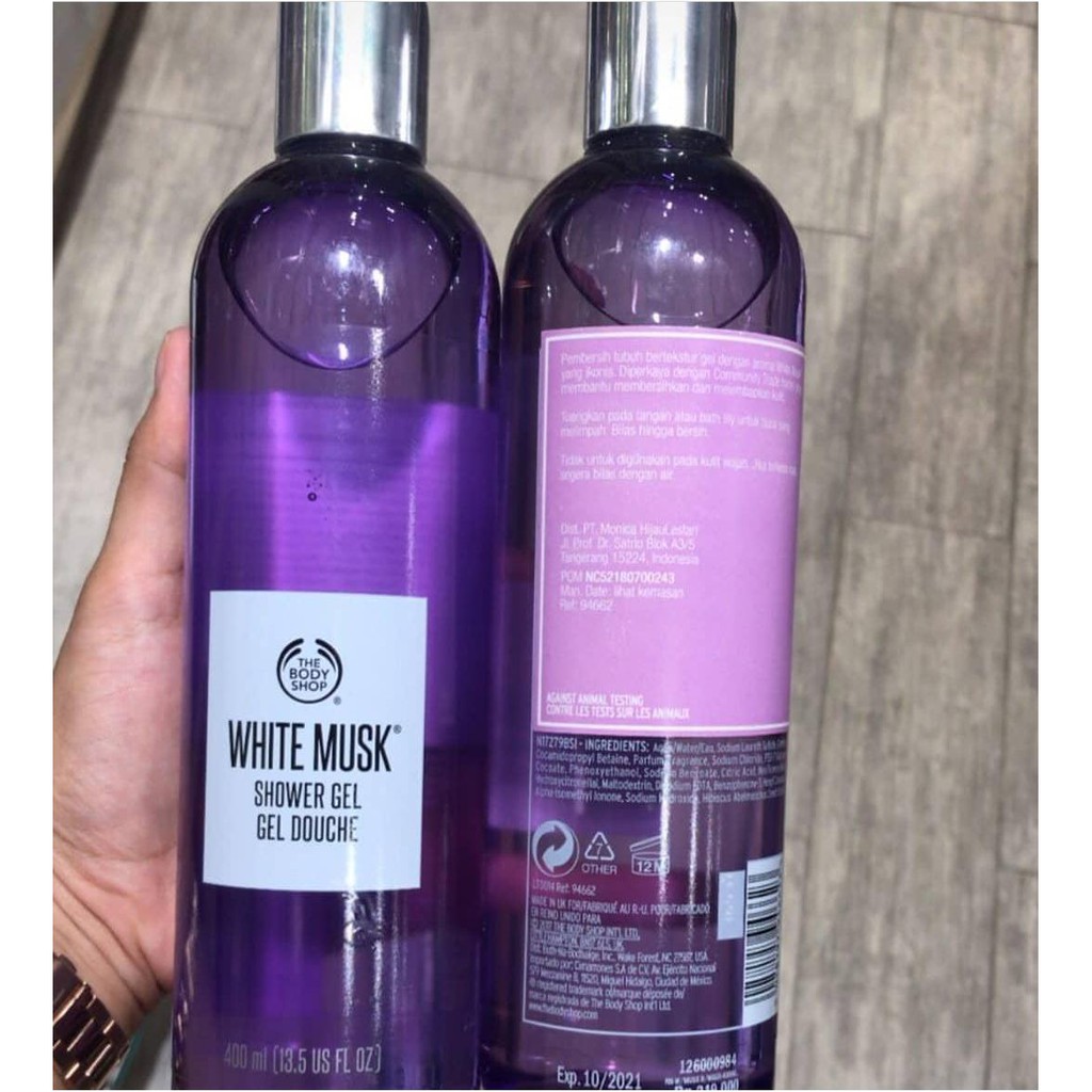 Jual White Musk Shower Gel Douche (400ml) Shopee Indonesia