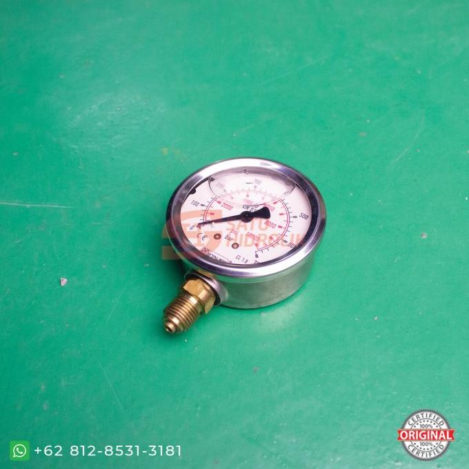 Jual Pressure Gauge 2.5 Inch Spg063 700 Bar Stauff Hydraulic Meter