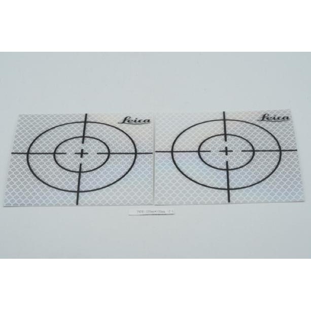 Jual Reflector 100x100mm 10x10 cm Sheet Silver Survey Sticker Target