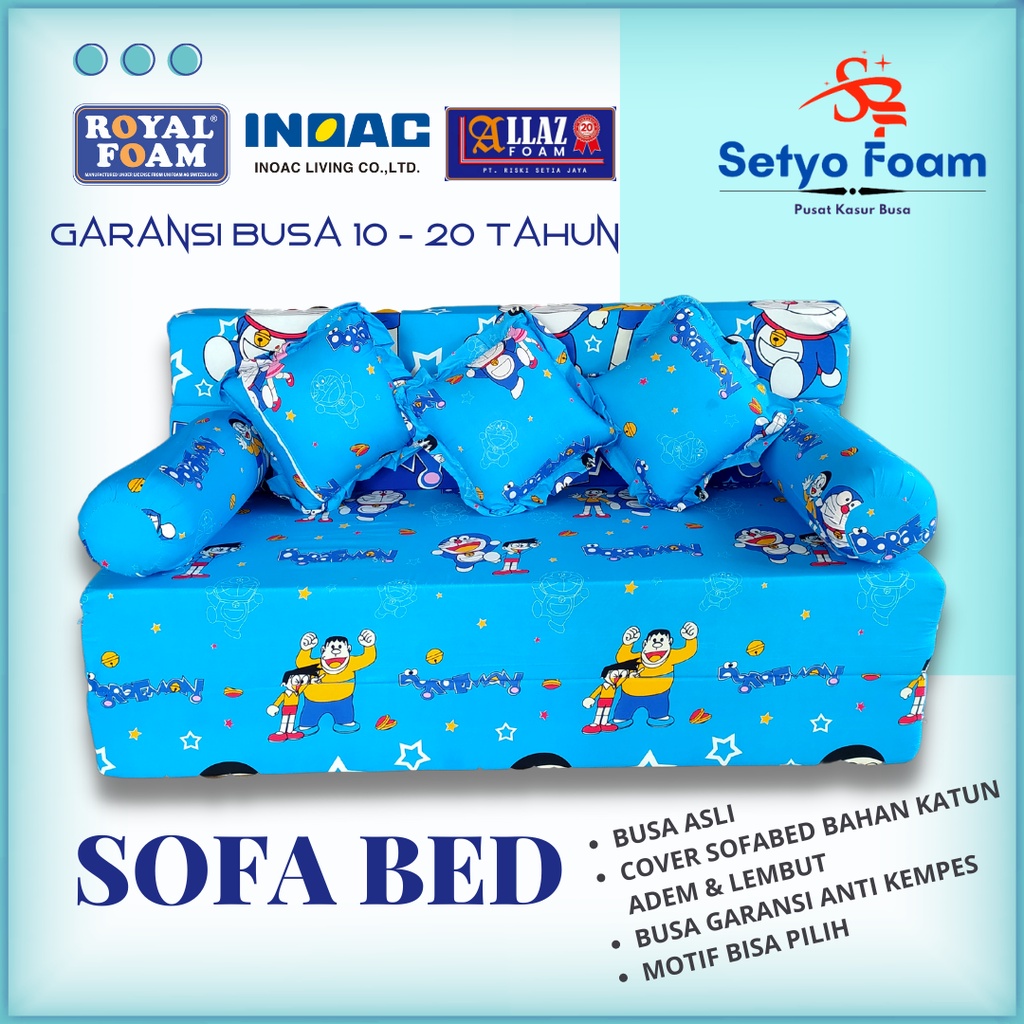 Jual Sofabed Busa Inoac EON D23 Tebal 20cm Garansi 10Th Sofa Bed Inoac