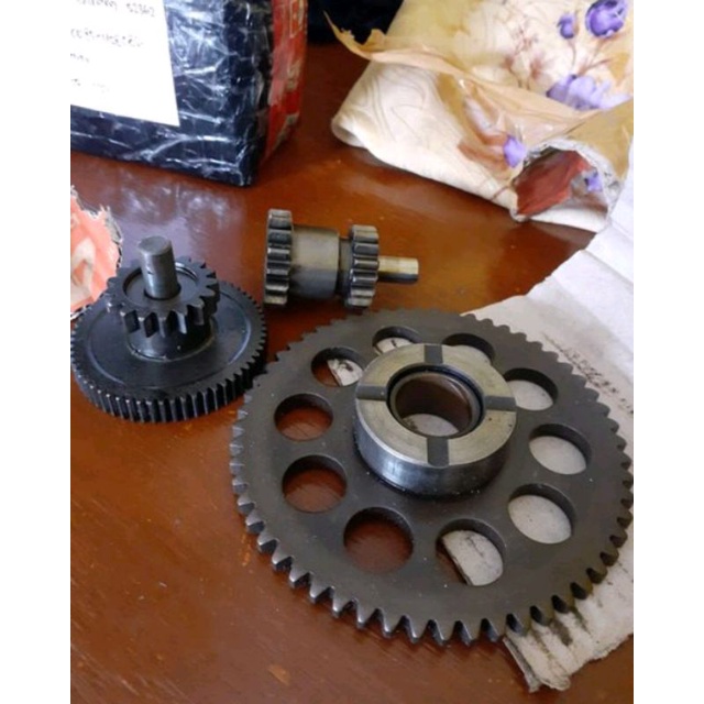 Jual Gigi Double Penghantar Stater Set Honda Tiger Revo 2000 Lama Tirev