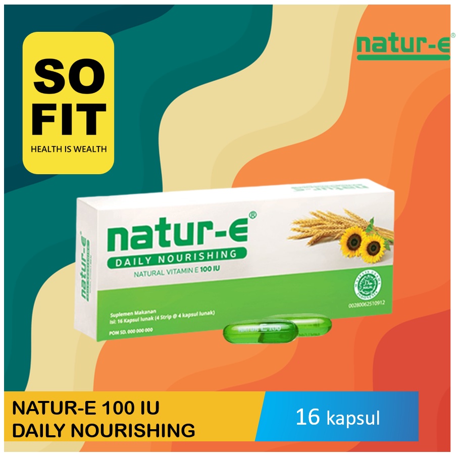 Jual NaturE Capsule Series / Natur E Kapsul / Nature / Nourishing 100