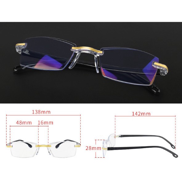Jual Kacamata Ajaib Autofocus Model Frameless Shopee Indonesia
