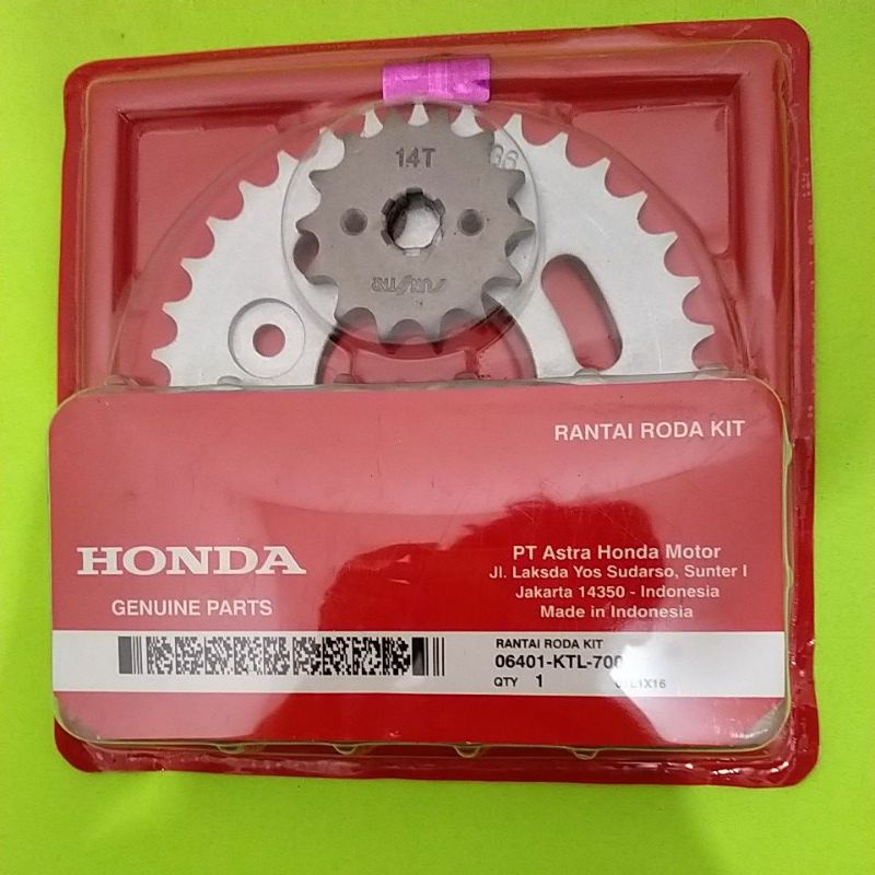 Jual gear set Supra fit new gear paket Supra fit new gear set kharisma Supra x 125 Shopee