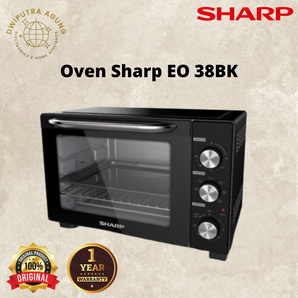 Jual Sharp New Electric Oven EO38BK BERGARANSI ORIGINAL Shopee Indonesia