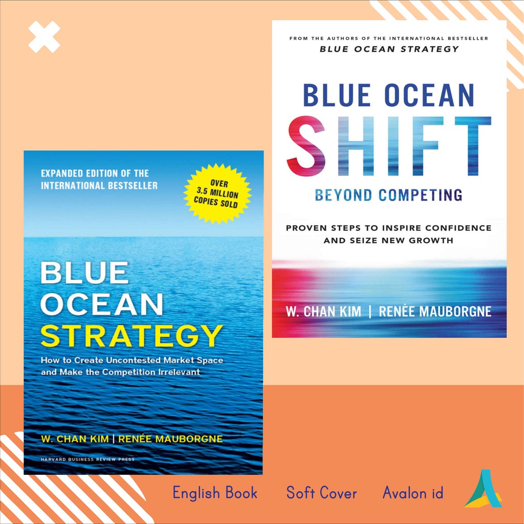 Jual Buku Blue Ocean Strategy & Blue Ocean Shift W Chan Kim Renee