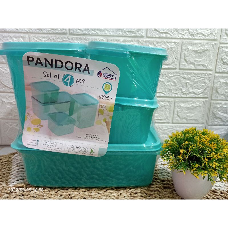 Jual TOPLES SET PANDORA/LUNCH BOX/WADAH MAKANAN/TOPLES SET PLASTIK