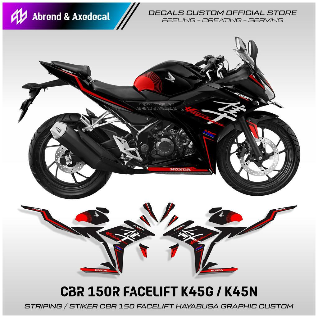 Jual Striping CBR 150 Facelift Hayabusa Graphic Racing / Stiker Motor