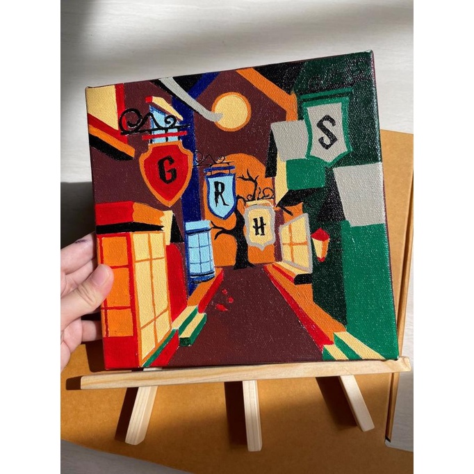 Jual Paint By Number [Harry Potter] ByPainters Painting Kit