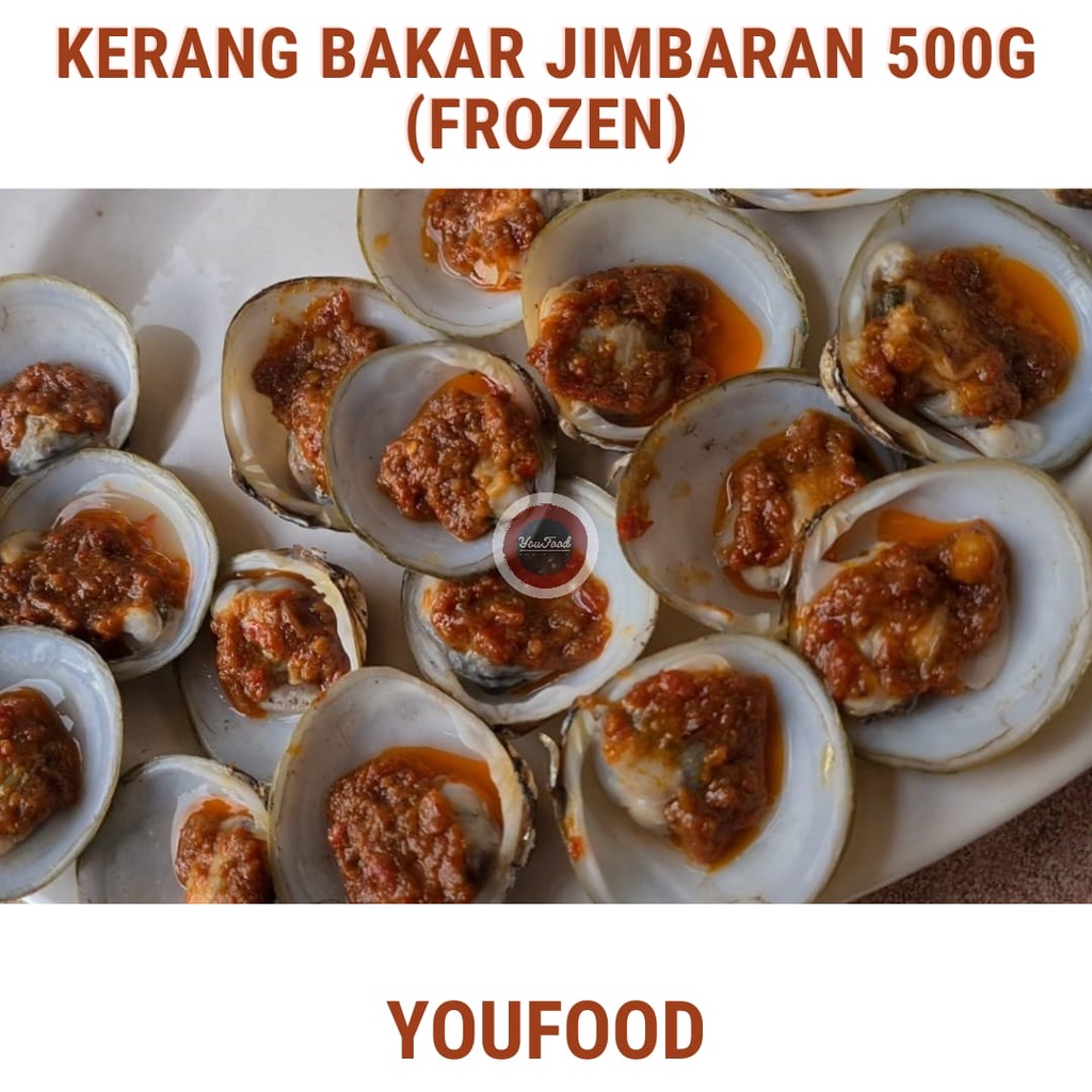 Jual KERANG BAKAR JIMBARAN BALI / GRILLED CLAMS 500gr (FROZEN