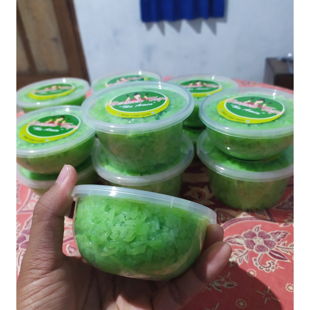 Jual Tape Ketan Manis, Dalam Kemasan Cup 200 ML, Khas Jogja Shopee