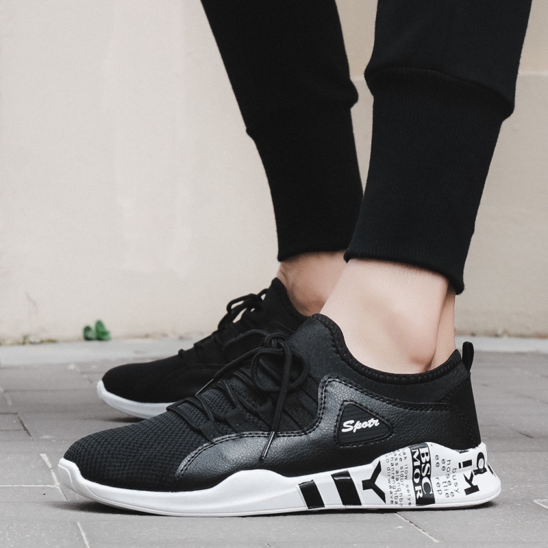 Jual Man Gym Shoes Summer Running Shoes Ventilation Leisure Time Male