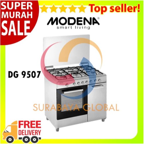 Jual Kompor Freestanding Cooker DOMO DG 9507 By Modena Shopee Indonesia