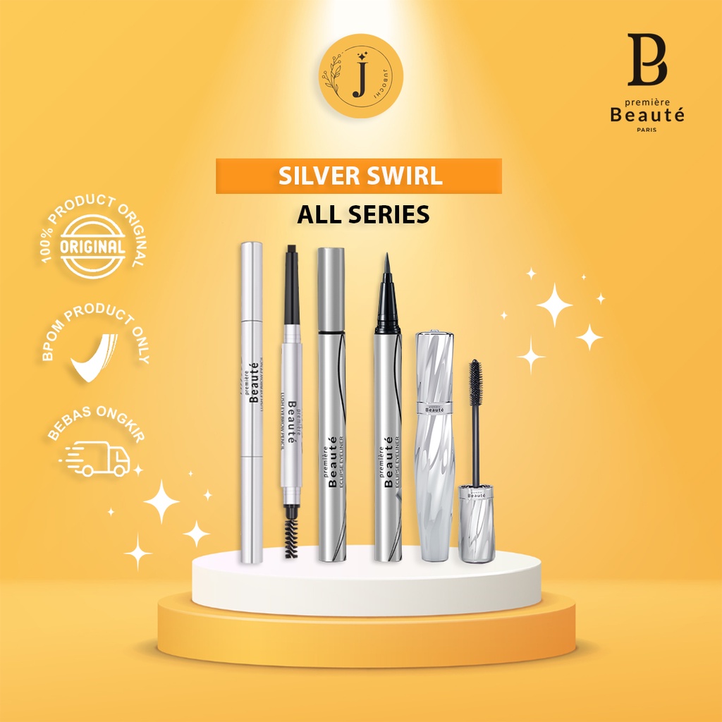 Jual Premiere Beaute Silver Swirl Series Reshape Bushy Volum Curled