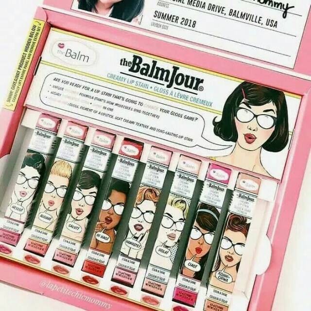 Jual THE BALM The Balmjour Creamy Lip Stain Shopee Indonesia