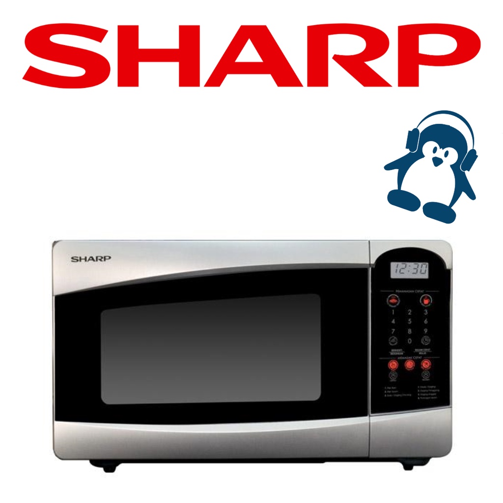 Jual SHARP R25C1(S)IN 22 Liter Microwave Oven Shopee Indonesia