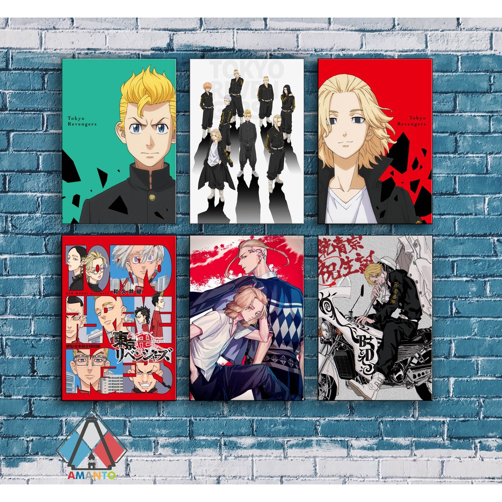 Jual POSTER ANIME TOKYO REVENGERS 20X30 POSTER KAYU HIASAN DINDING