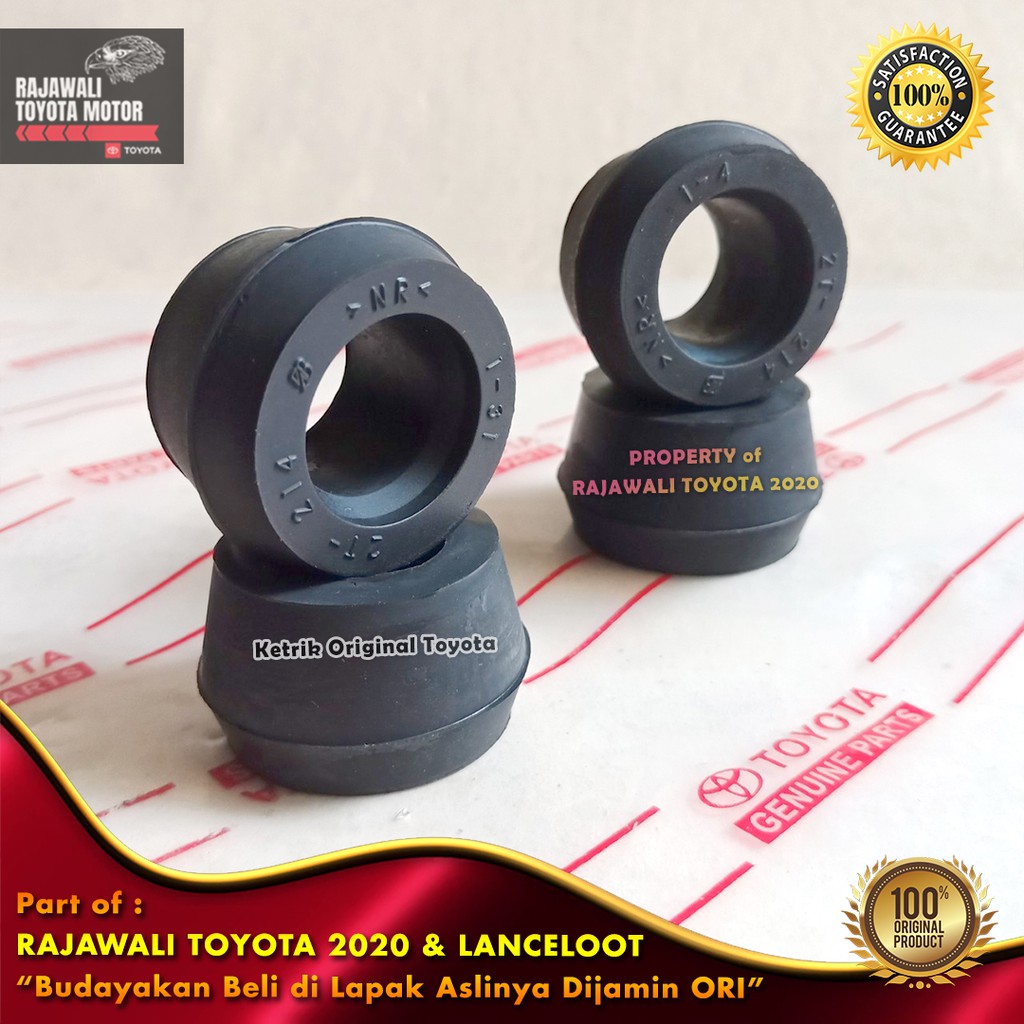 Jual Karet Shock Belakang Innova, Fortuner & Hilux Shockbreaker Bushing