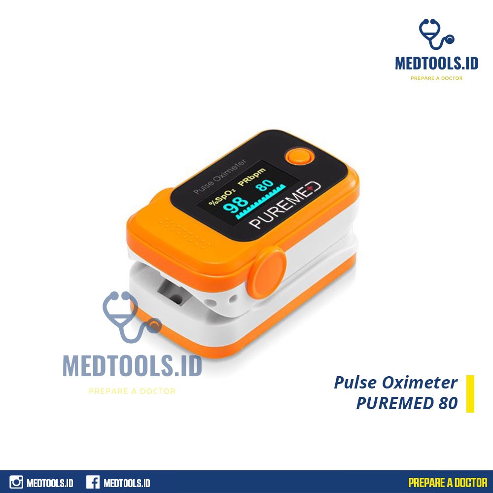 Jual Pulse oximeter PUREMED 80 Shopee Indonesia