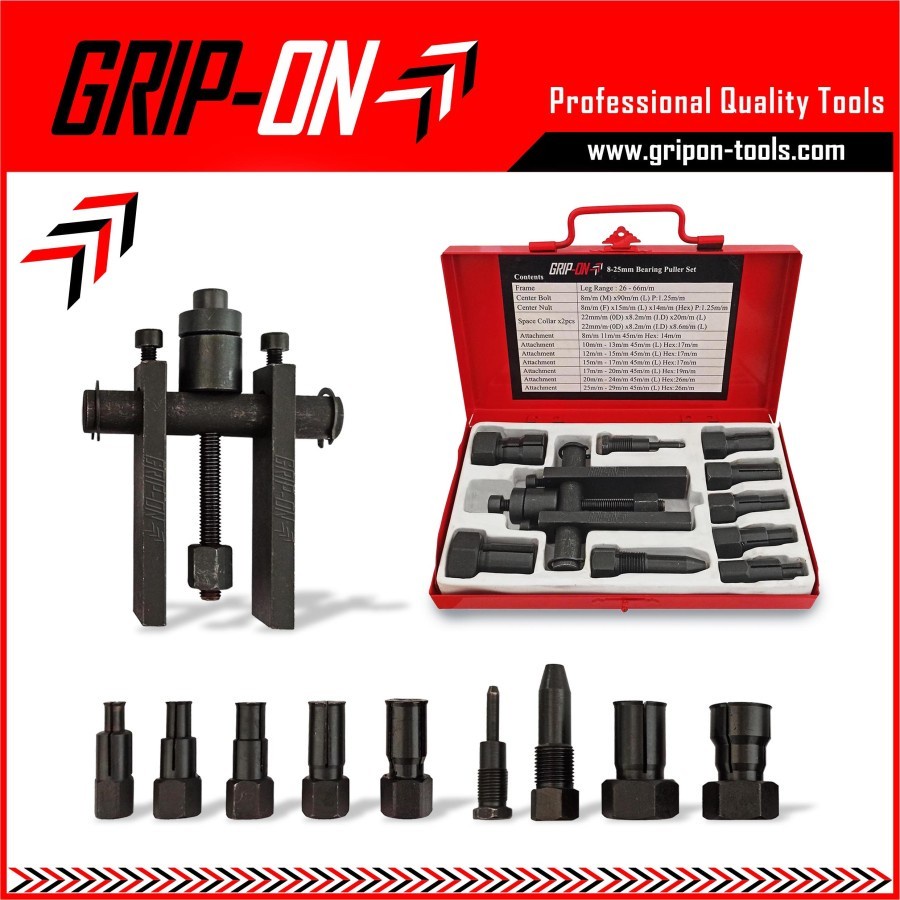 Jual BEARING PULLER SET 10 PCS GRIP ON 18836 TREKER BEARING