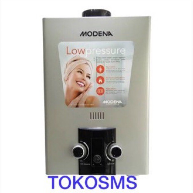 Jual water heater gas modena GI 6A V modena GI6AV pemanas GI 6AV