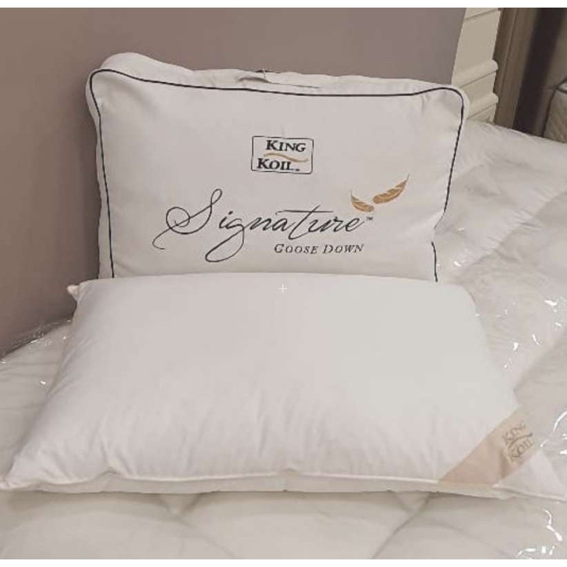 Jual King Koil Signature Goose Down Pillow (2000gr) Bantal Bulu Angsa