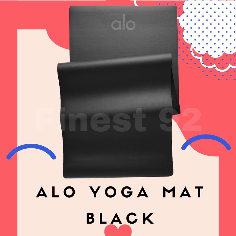Jual ORIGINAL Alo Yoga Warrior Mat Black Shopee Indonesia