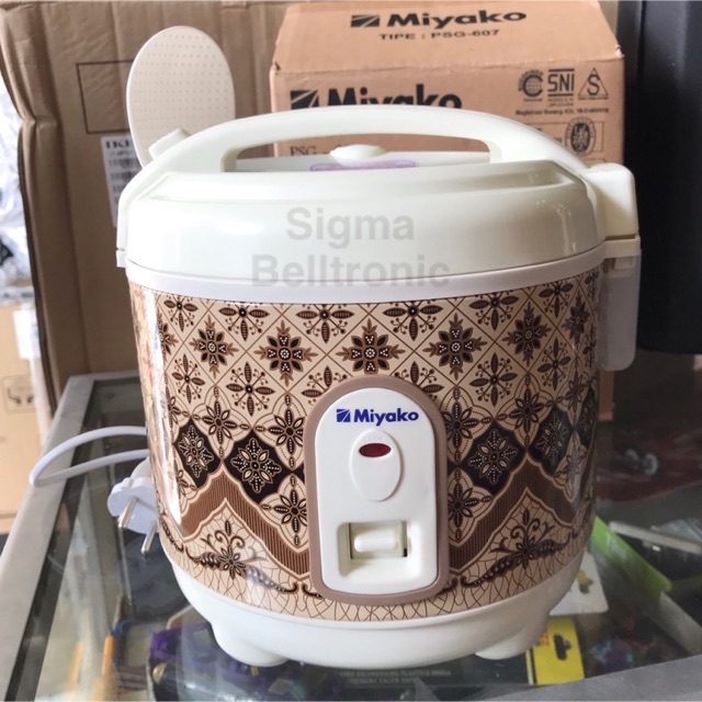 Jual Rice cooker Miyako 0,6 liter PSG607 Penanak Nasi mini serbaguna