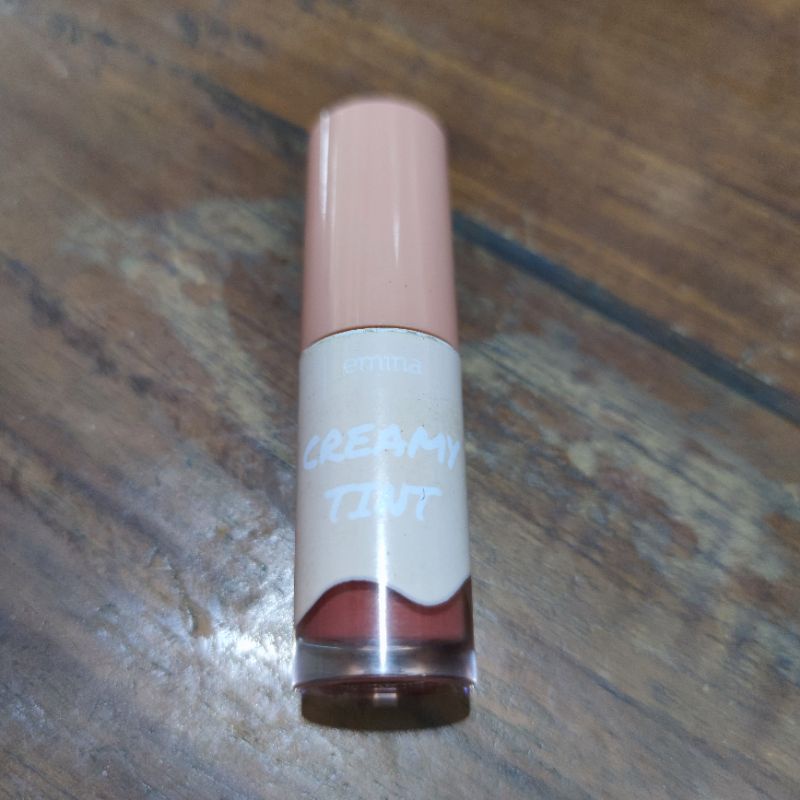 Jual Preloved Emina Creamy Tint 01 Brick Town Shopee Indonesia
