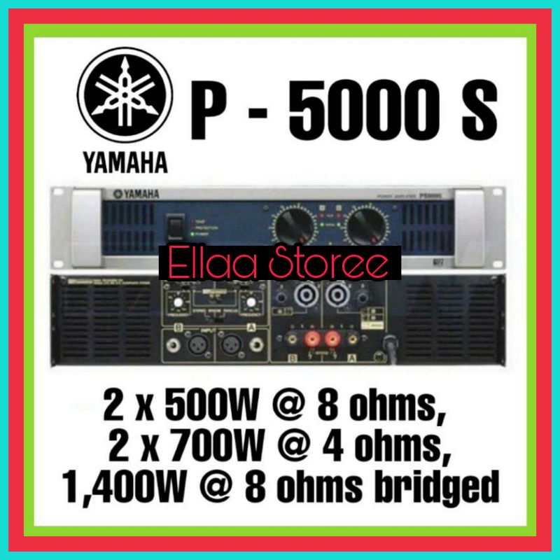 Jual Power Amplifier Yamaha P 5000 S Power Yamaha P5000s Shopee Indonesia