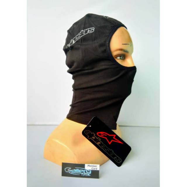 Jual Alpinestar Balaclava Black Shopee Indonesia