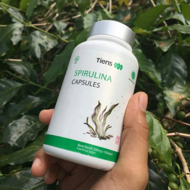 Jual Ecer TIENS / TIANSHI SPIRULINA CAPSULES 100 ORIGINAL Shopee