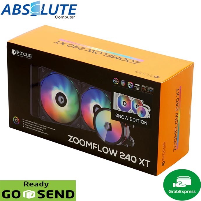 Jual ID Cooling ZoomFlow 240XT ARGB LGA 1700 Liquid Cooler Original 240