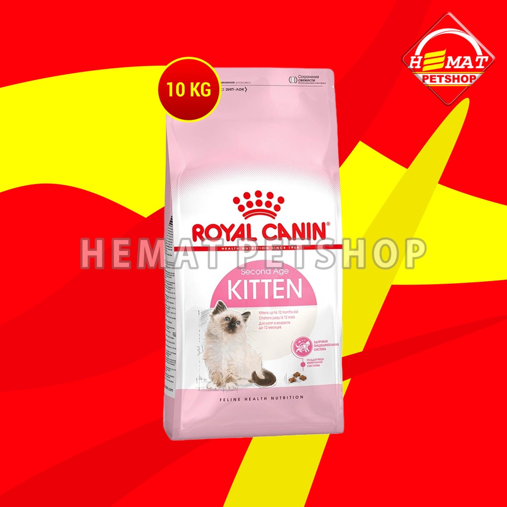 Jual Royal Canin Kitten 36 10 Kg / Makanan Kucing Kiten Second Age 10Kg