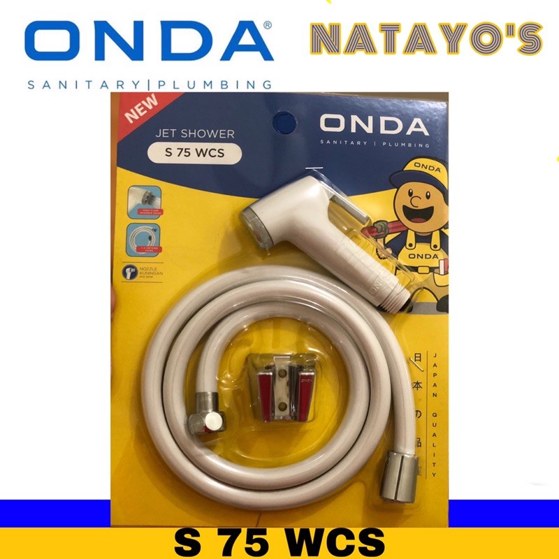 Jual jet shower / shower cebok ONDA S 75 WCS Shopee Indonesia