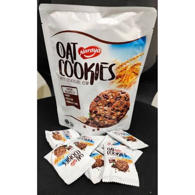 Jual Naraya Oat Cookies With Chocolate Chip 150g Shopee Indonesia