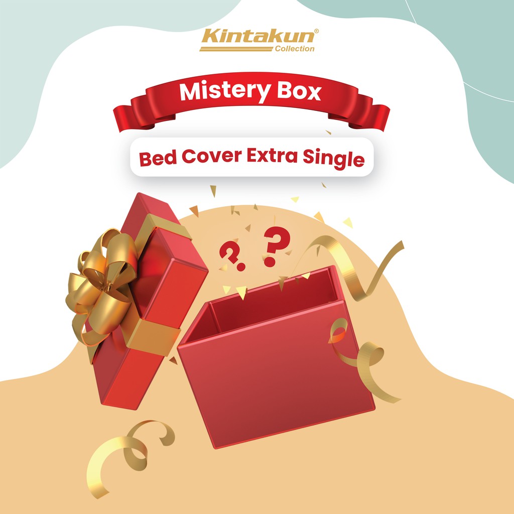 Jual Mystery Box Bed Cover Extra Single Shopee Indonesia