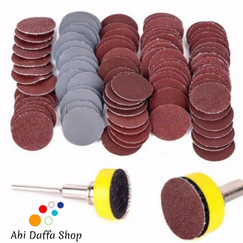 Jual Amplas Velcro Mini Grinder Polishing Buffing Mini Sander Disc