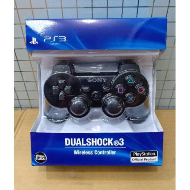 Jual stik ps3 Ori Controller PS3 Wireless hitam ori pabrik Shopee